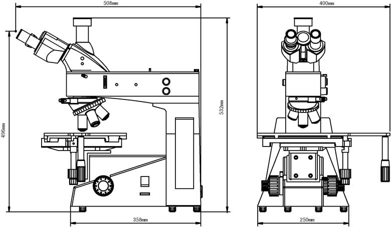 XJL-302DIC Dimension